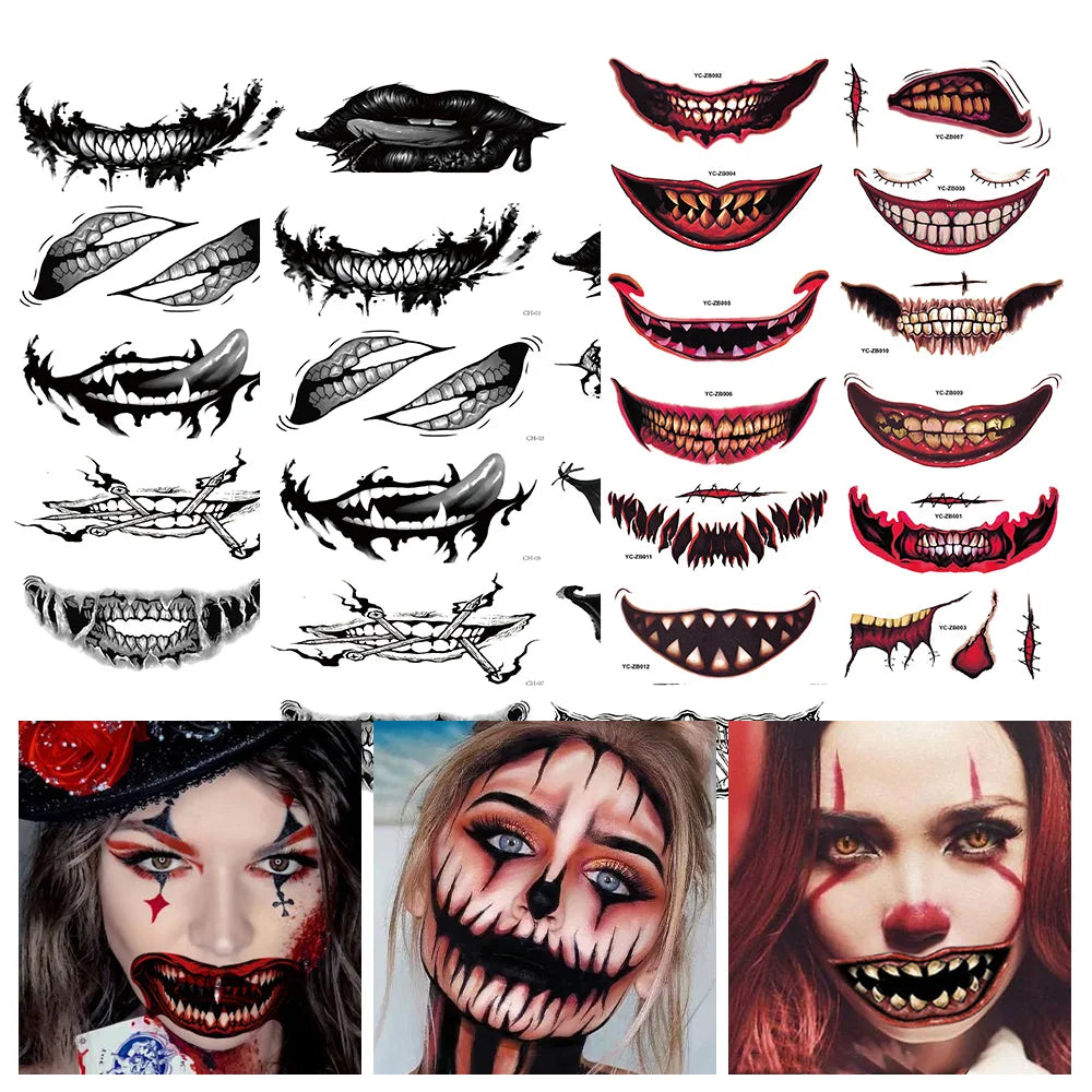 Tatouages Horreur Halloween